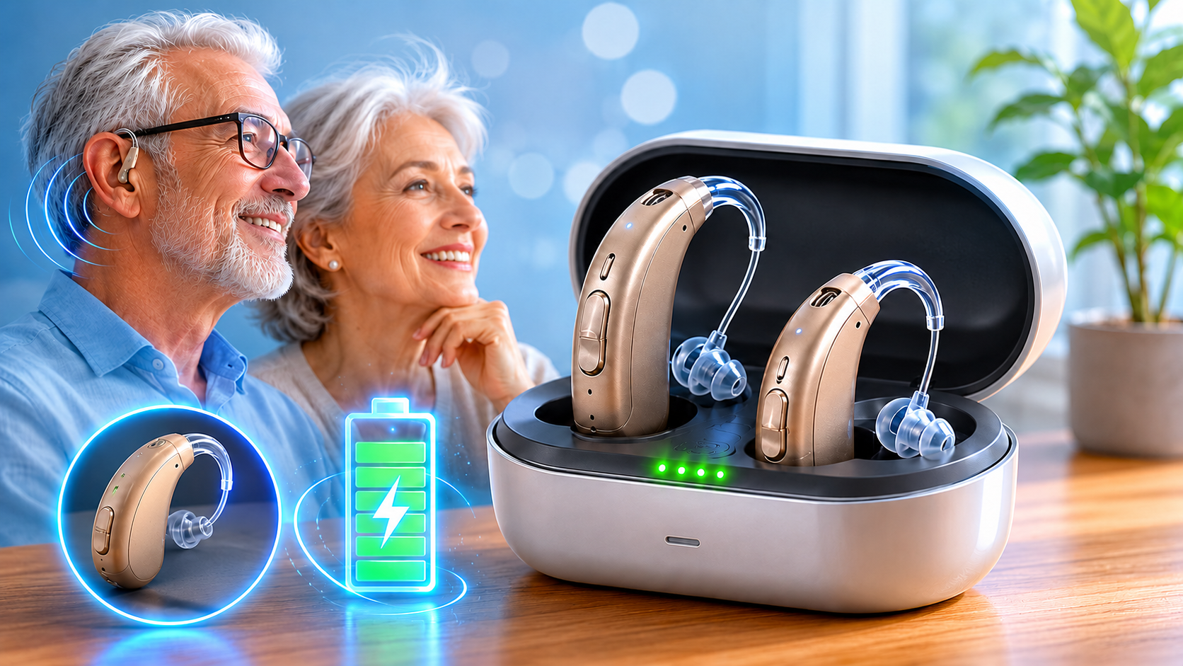 Rechargeable Hearing Aids
