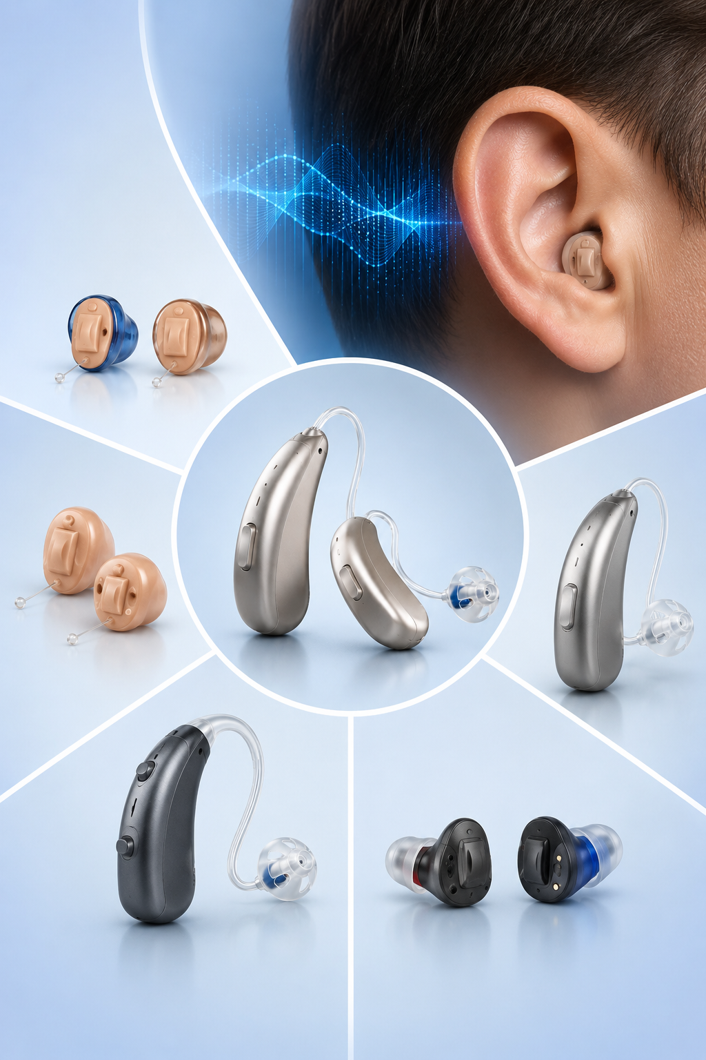Types of Digital Hearing Aids Available at Rishi Hearing