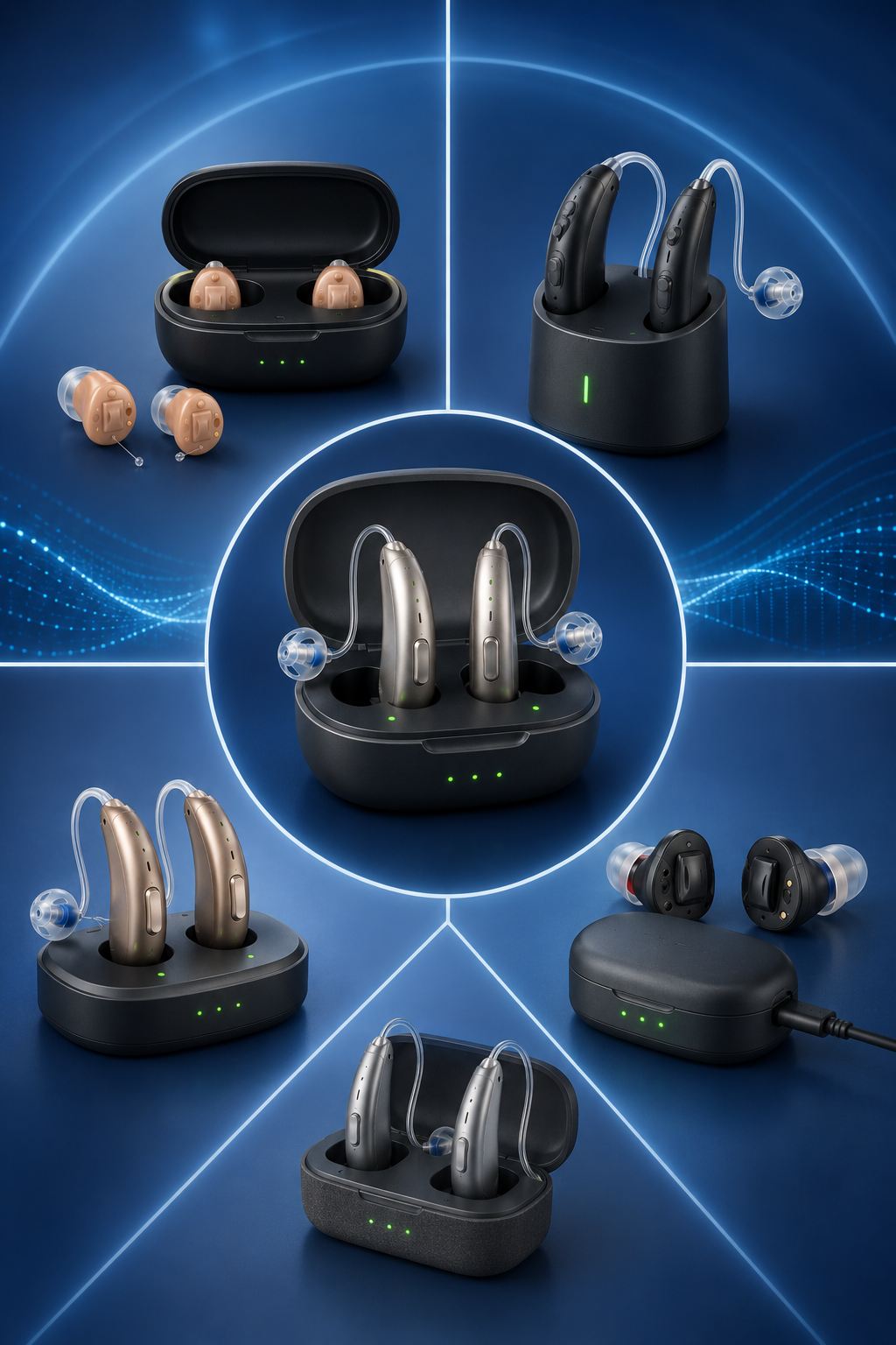 Types of Rechargeable Hearing Aids Available at Rishi Hearing